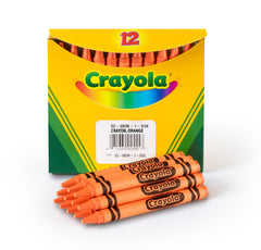 CRAYONS CRAYOLA STANDARD ORANGE REFILLS PACK OF 12