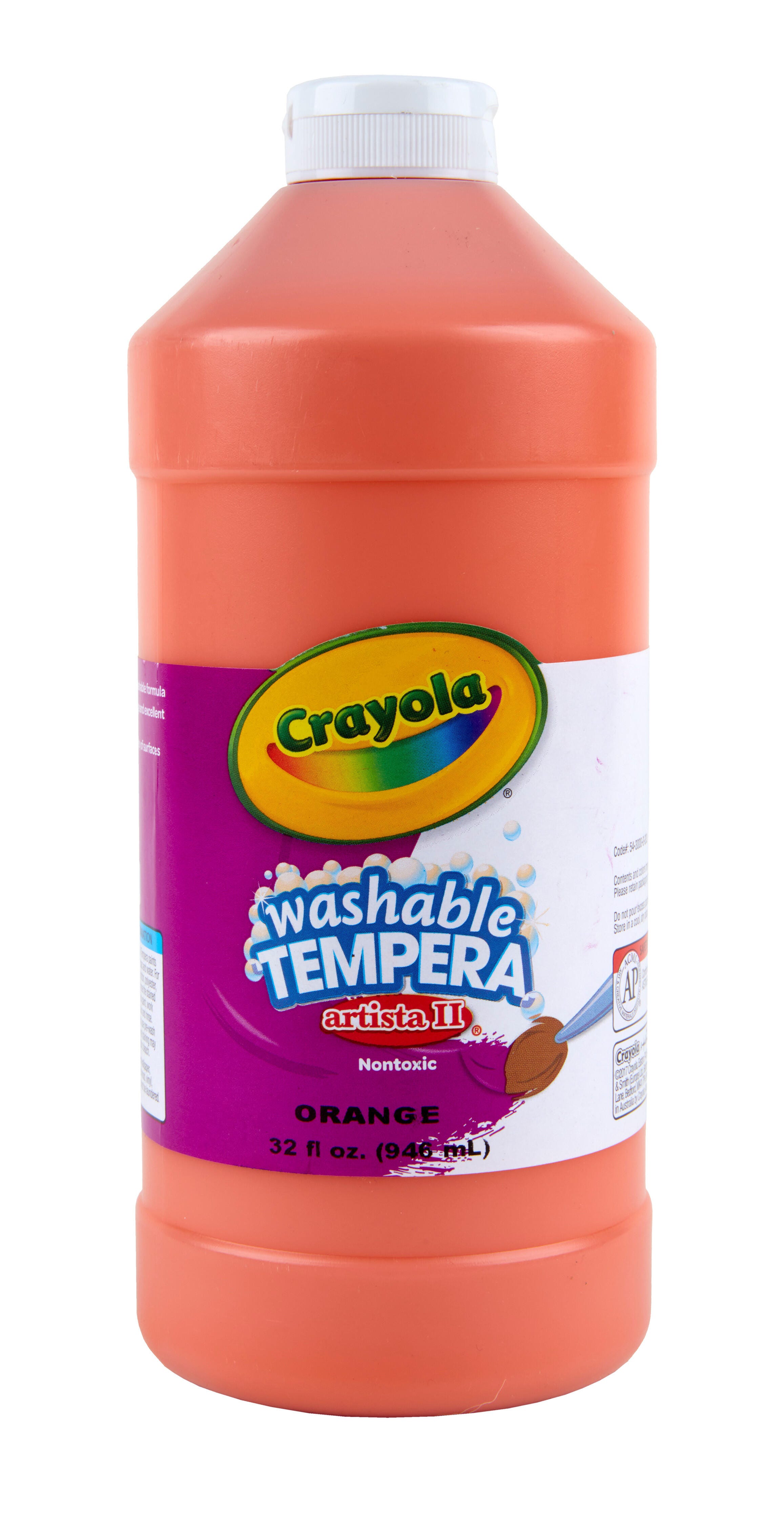 PAINT TEMPERA WASH CRAYOLA ARTISTA II ORANGE QUART