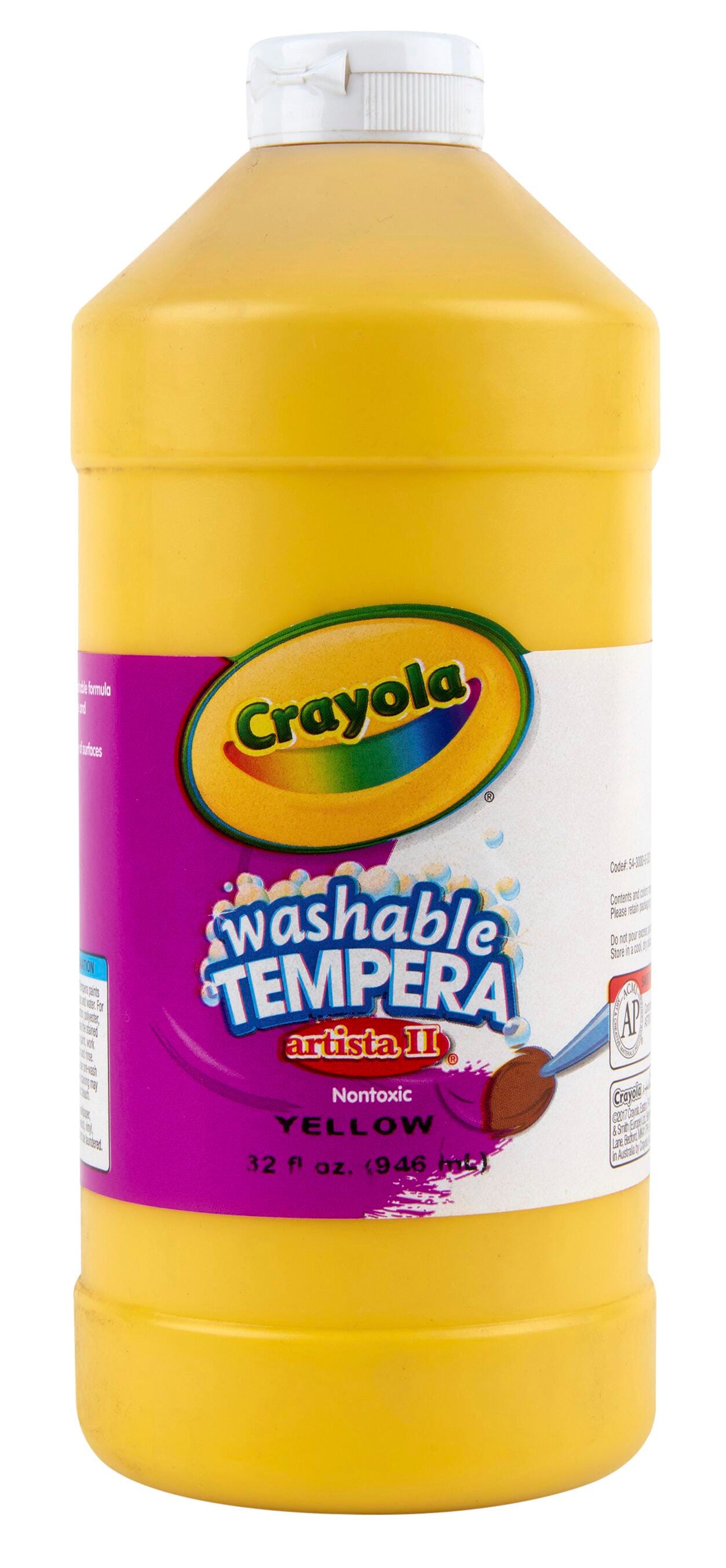 PAINT TEMPERA WASH CRAYOLA ARTISTA II YELLOW QUART