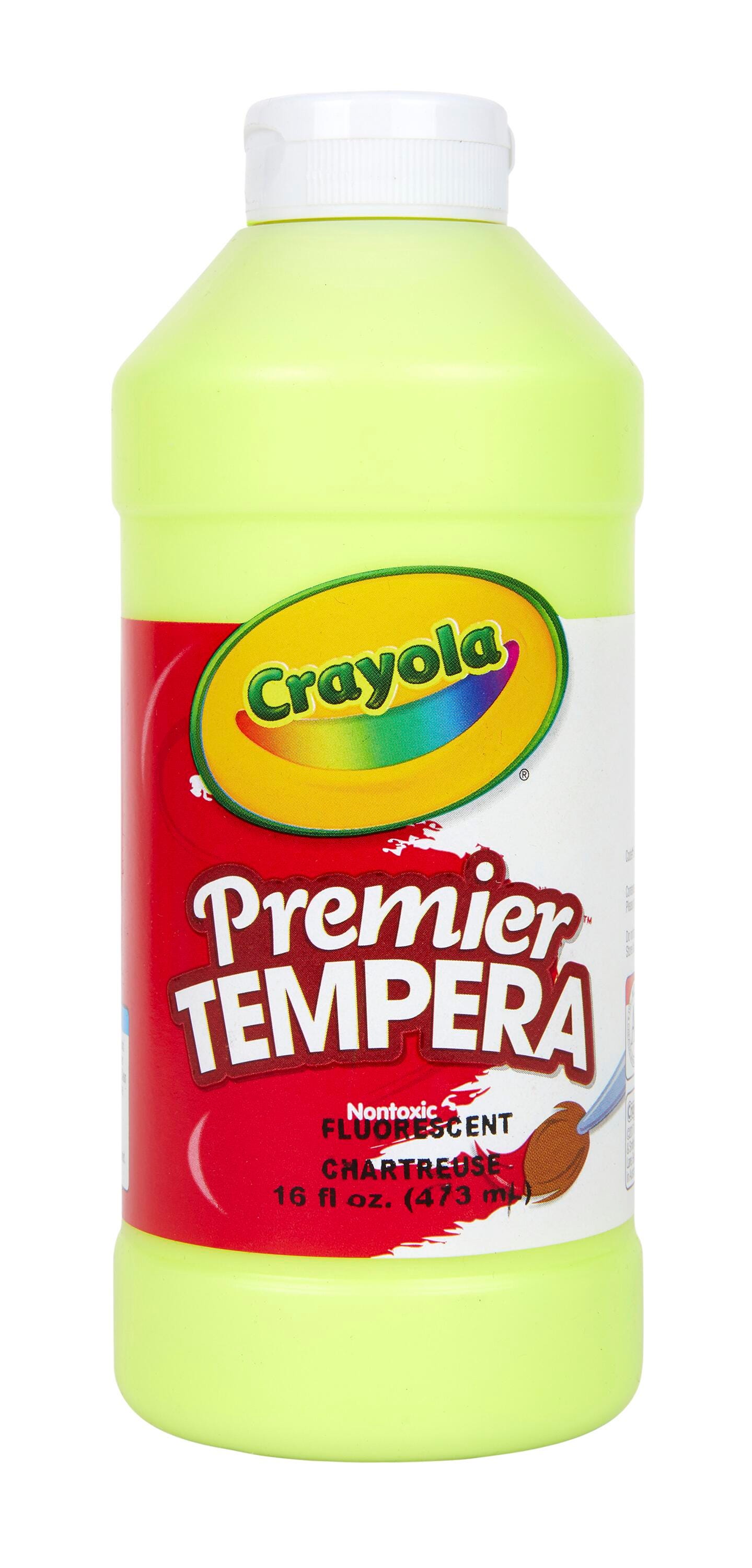 PAINT TEMPERA CRAYOLA FLUOR CHARTREUSE PINT