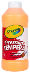 PAINT TEMPERA CRAYOLA FLUOR ORANGE YELLOW PINT
