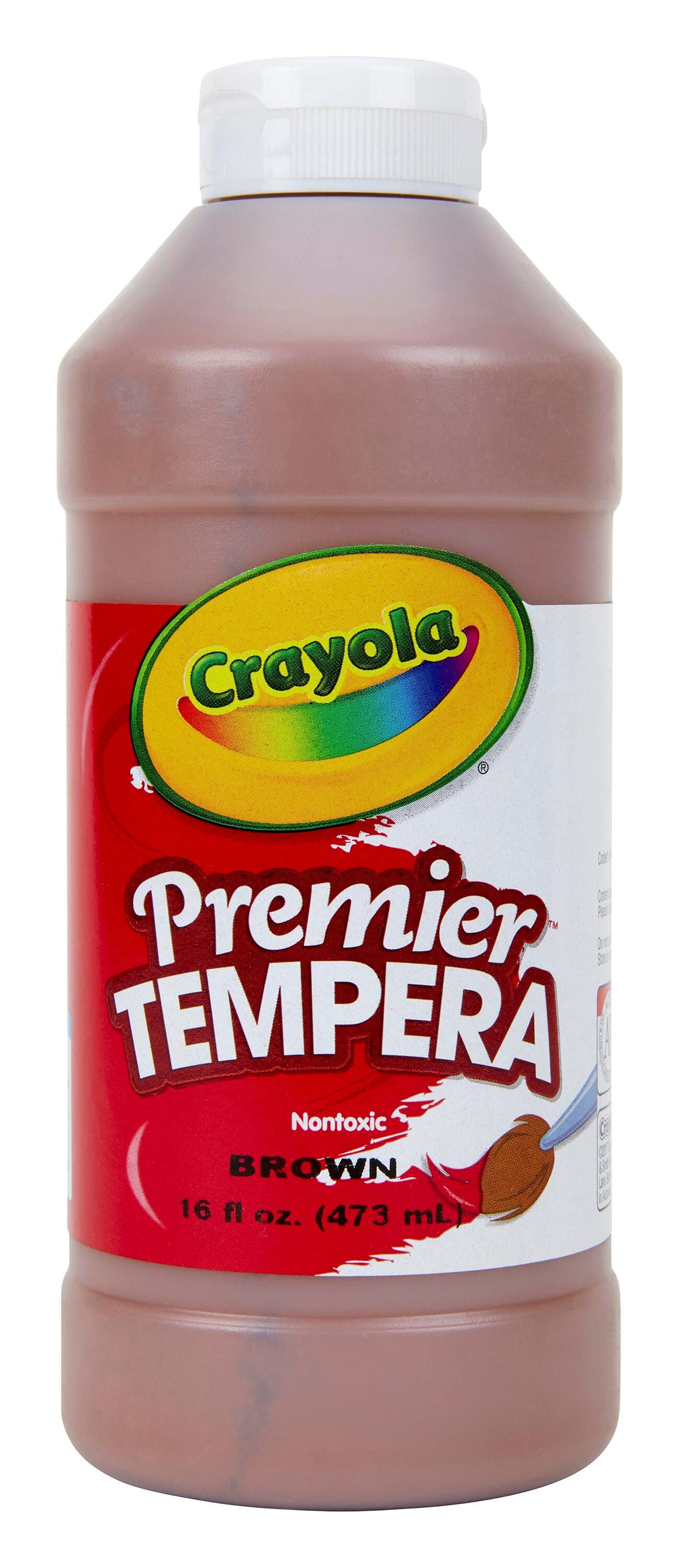 PAINT TEMPERA CRAYOLA PREMIER BROWN PINT