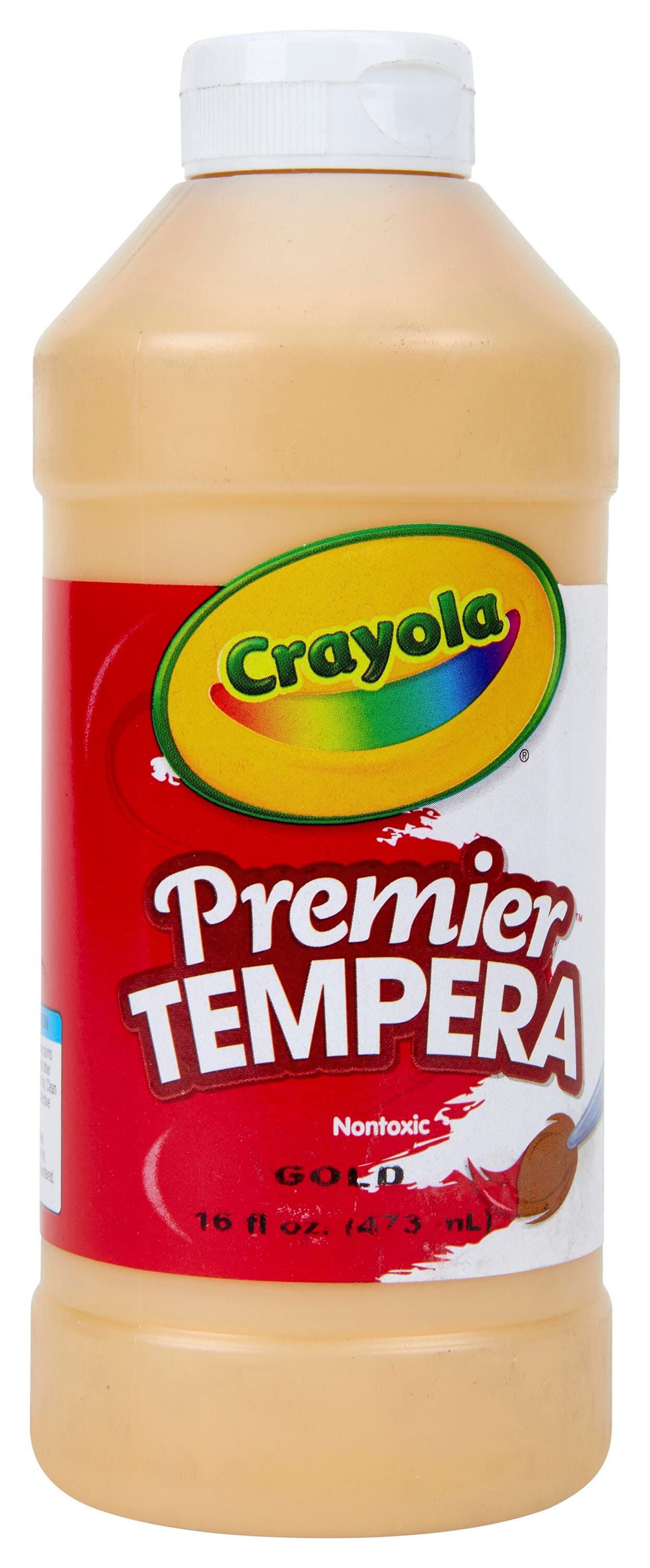 PAINT TEMPERA CRAYOLA PREMIER METALLIC GOLD PINT