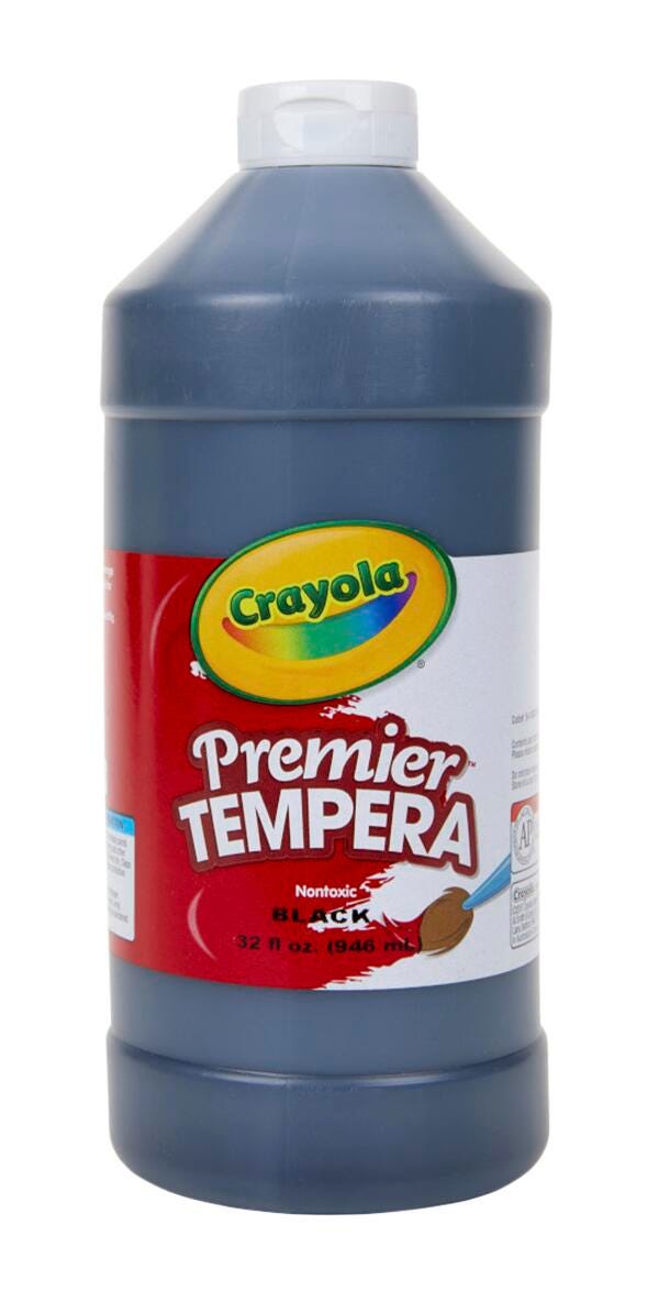 PAINT TEMPERA CRAYOLA PREMIER BLACK QUART