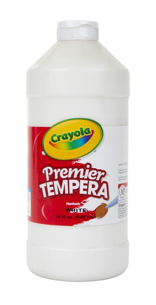 PAINT TEMPERA CRAYOLA PREMIER WHITE QUART