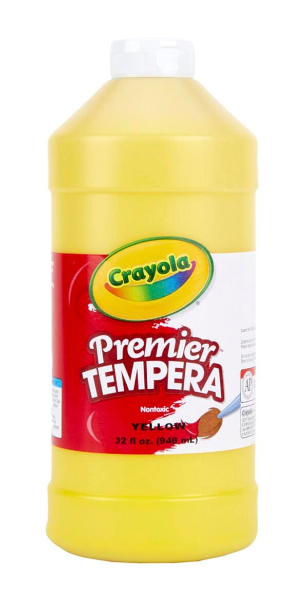 PAINT TEMPERA CRAYOLA PREMIER YELLOW QUART