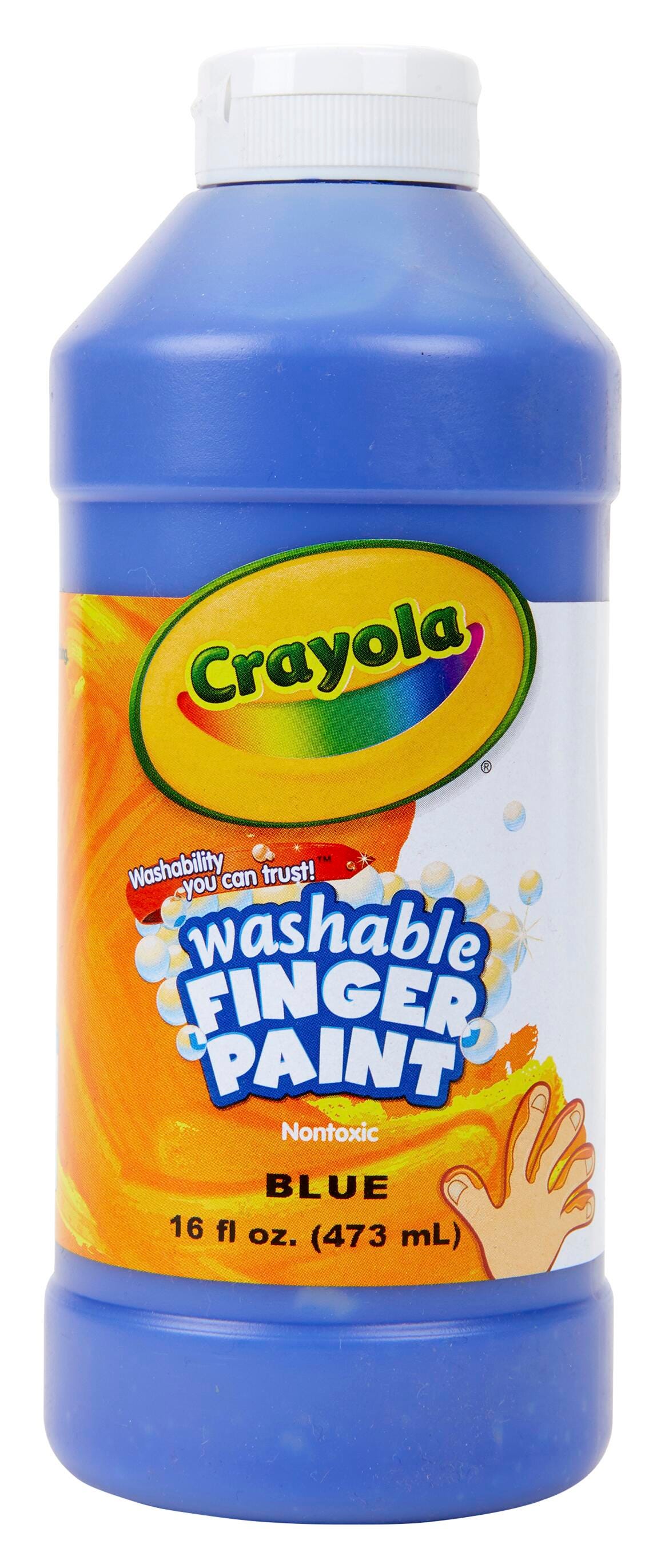 FINGERPAINT WASH CRAYOLA BLUE PINT