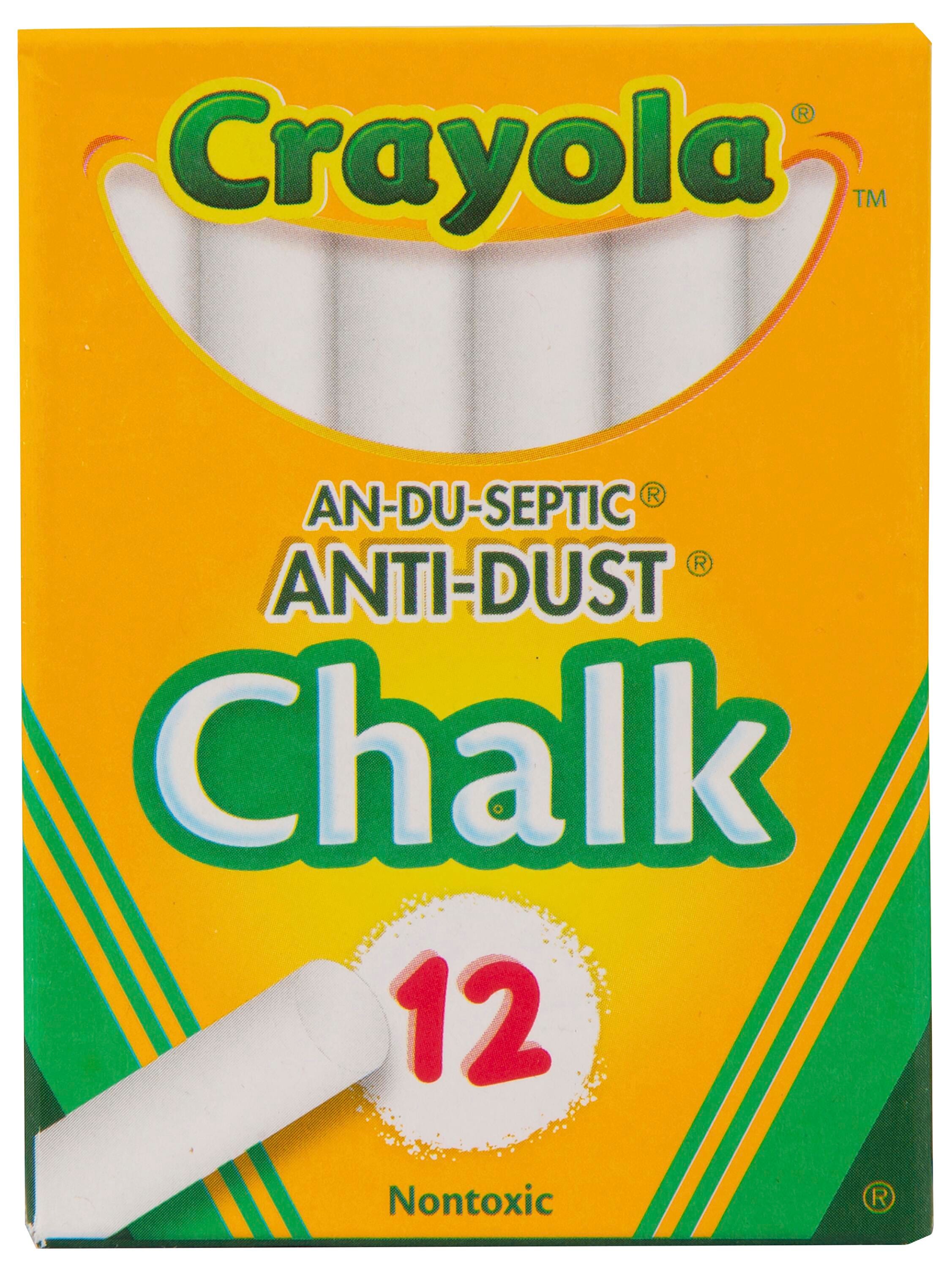 CHALK ANTI DUST WHITE PACK OF 12