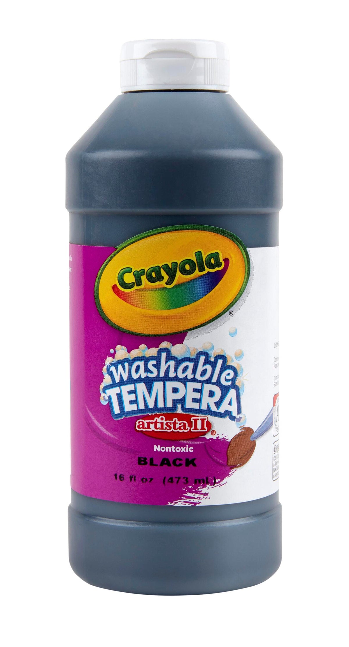 PAINT TEMPERA WASH CRAYOLA ARTISTA II BLACK PINT