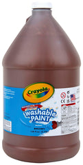 PAINT WASH CRAYOLA BROWN GALLON