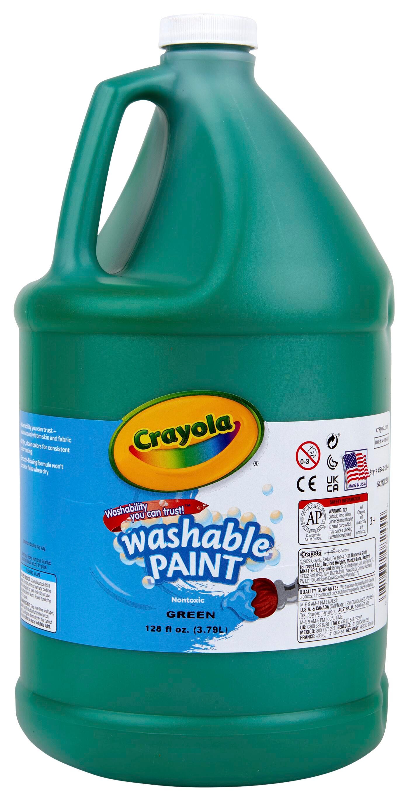 PAINT WASH CRAYOLA GREEN GALLON
