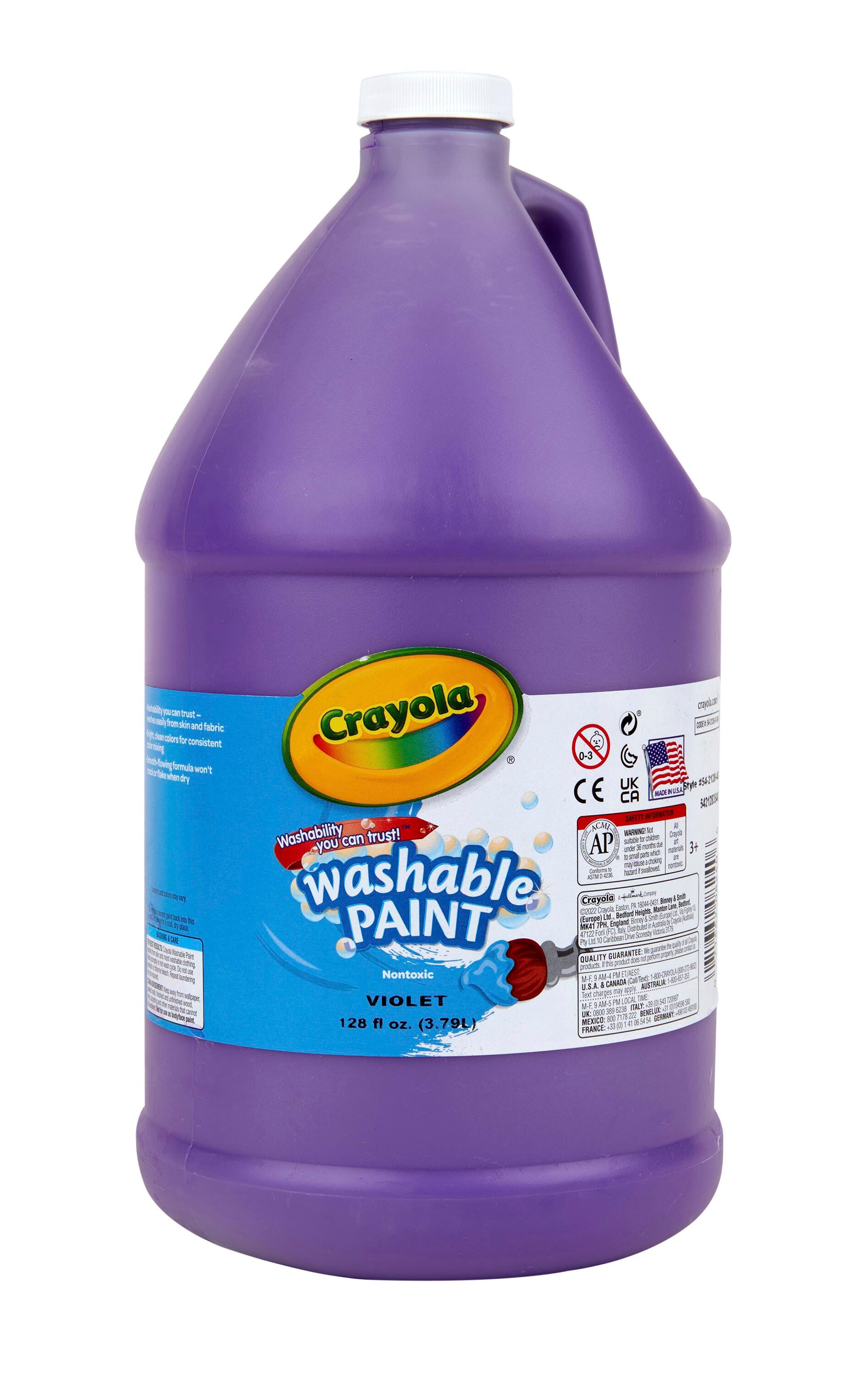 PAINT WASH CRAYOLA VIOLET GALLON