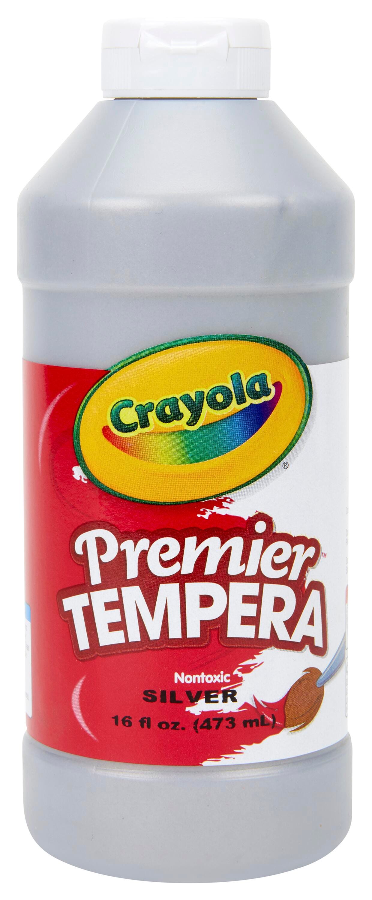 PAINT TEMPERA CRAYOLA PREMIER METALLIC SILVER PINT