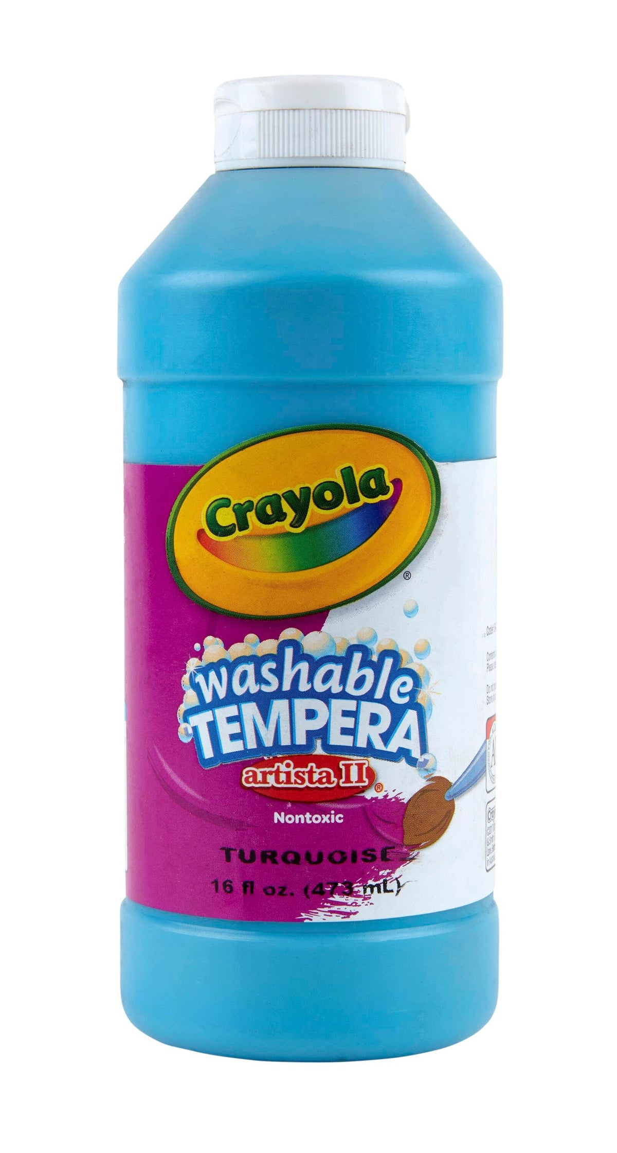 PAINT TEMPERA WASH CRAYOLA ARTISTA II TURQUOISE PINT