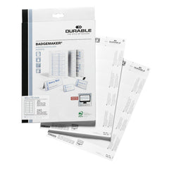 Badge Insert-20737 A4 Sheet Pack 20