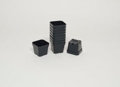 FLOWER POT SQUARE 3 IN PK/10