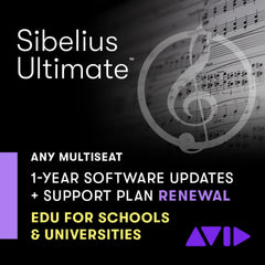 Sibelius Ultimate perpetual multi-seat support plan renewal