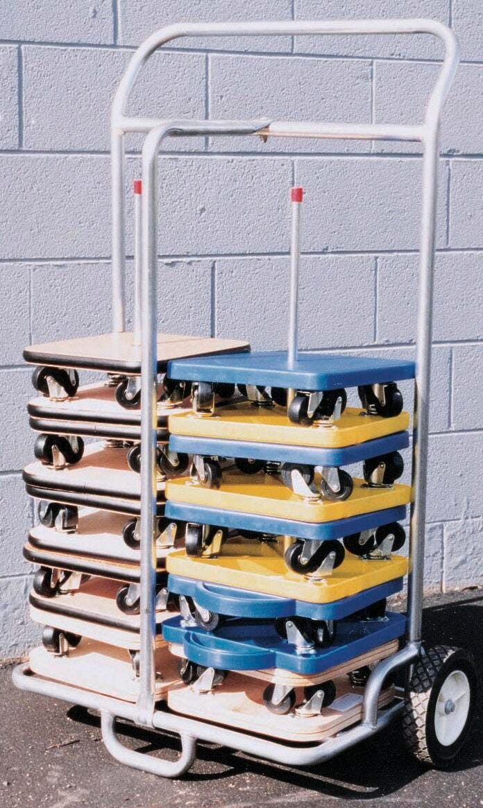 CART STORAGE GAME CONES/SCOOTERS