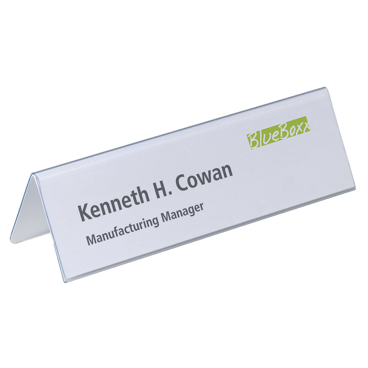 Nameplace Card Holder 210X65 Pk5