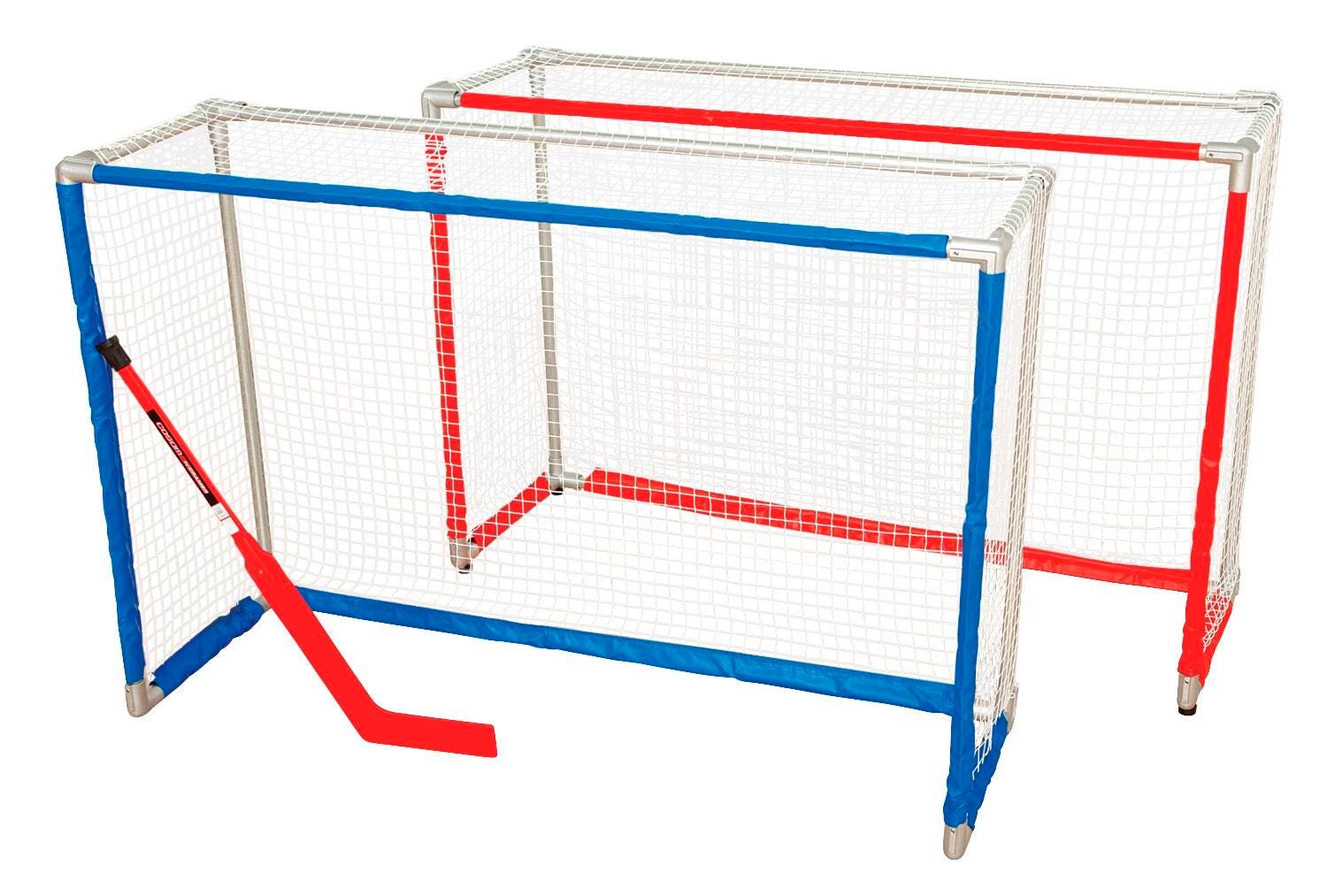 GOAL FLOOR HOCKEY ALUMINUM W/NET PAIR OF 2