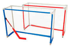 GOAL FLOOR HOCKEY ALUMINUM W/NET PAIR OF 2