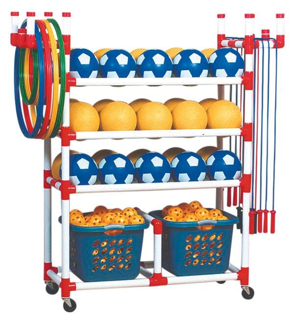 CART STORAGE PLAYGROUND CART