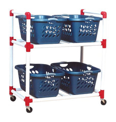 CART ROLLING CARRYALL CART WITH 4 BASKETS