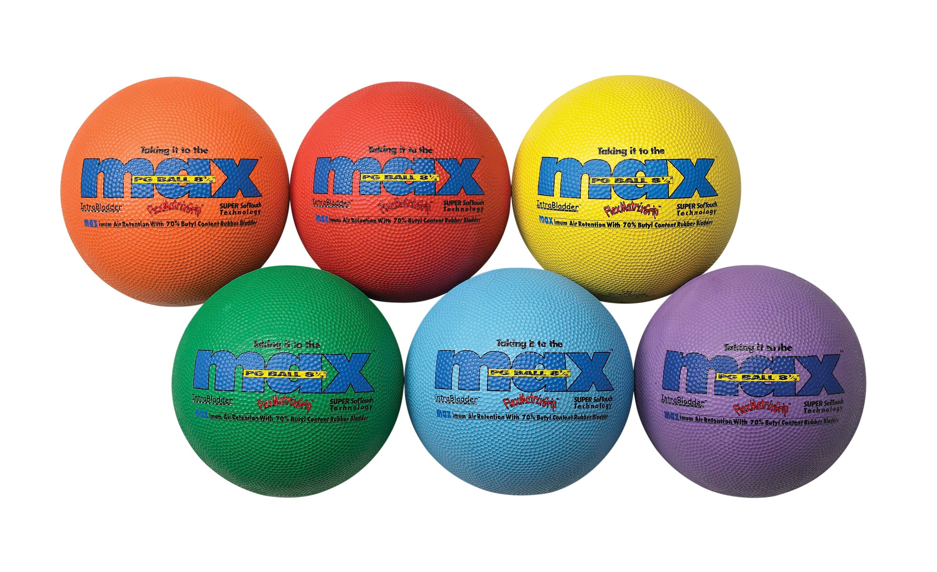 BALL PLAYGROUND FLEX-MATRIX 8.5 IN SET OF 6