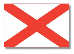 FLAG ALABAMA 4X6 NYLON
