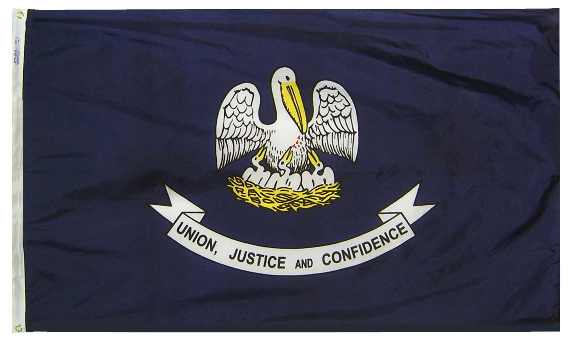 FLAG LOUISIANA INDOOR 3X5