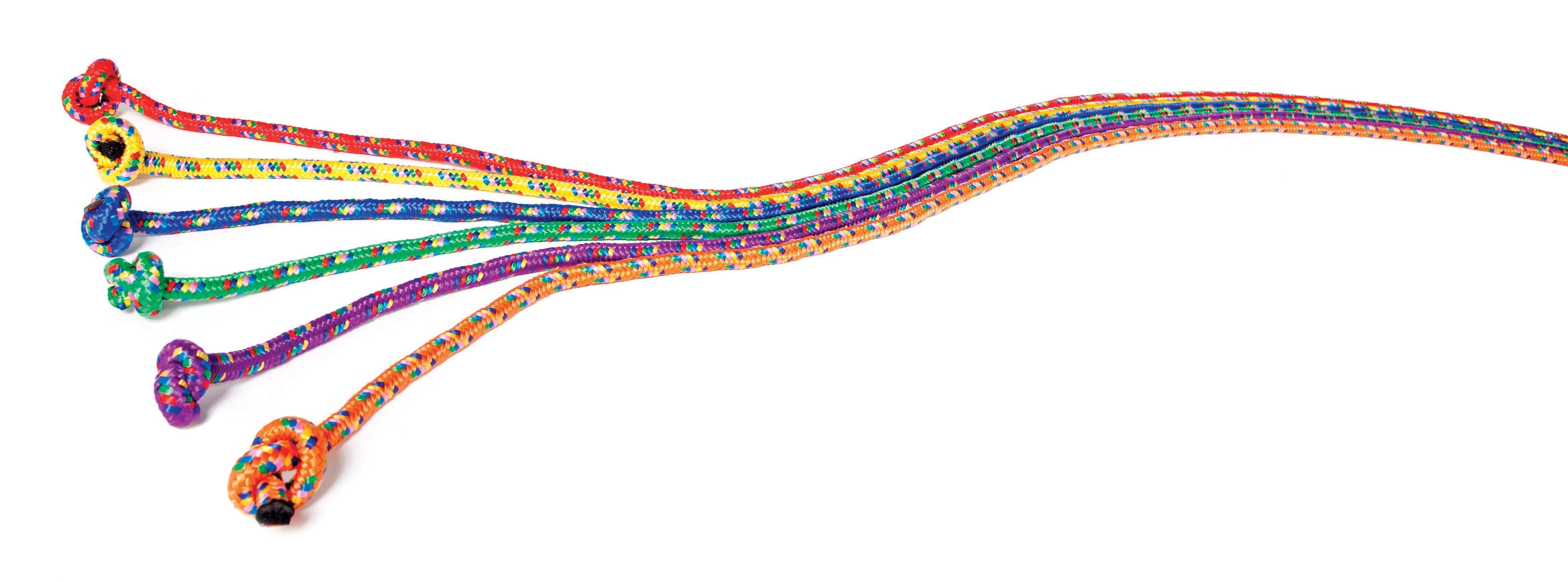 JUMP ROPE NYLON WITH KNOT END 9 FEET