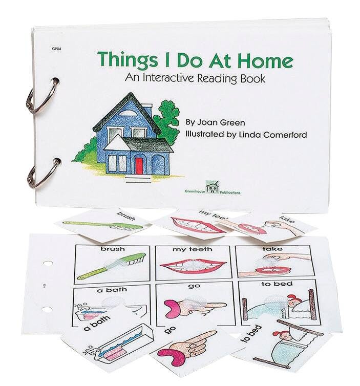 BOOK READ THINGS I DO AT HOME