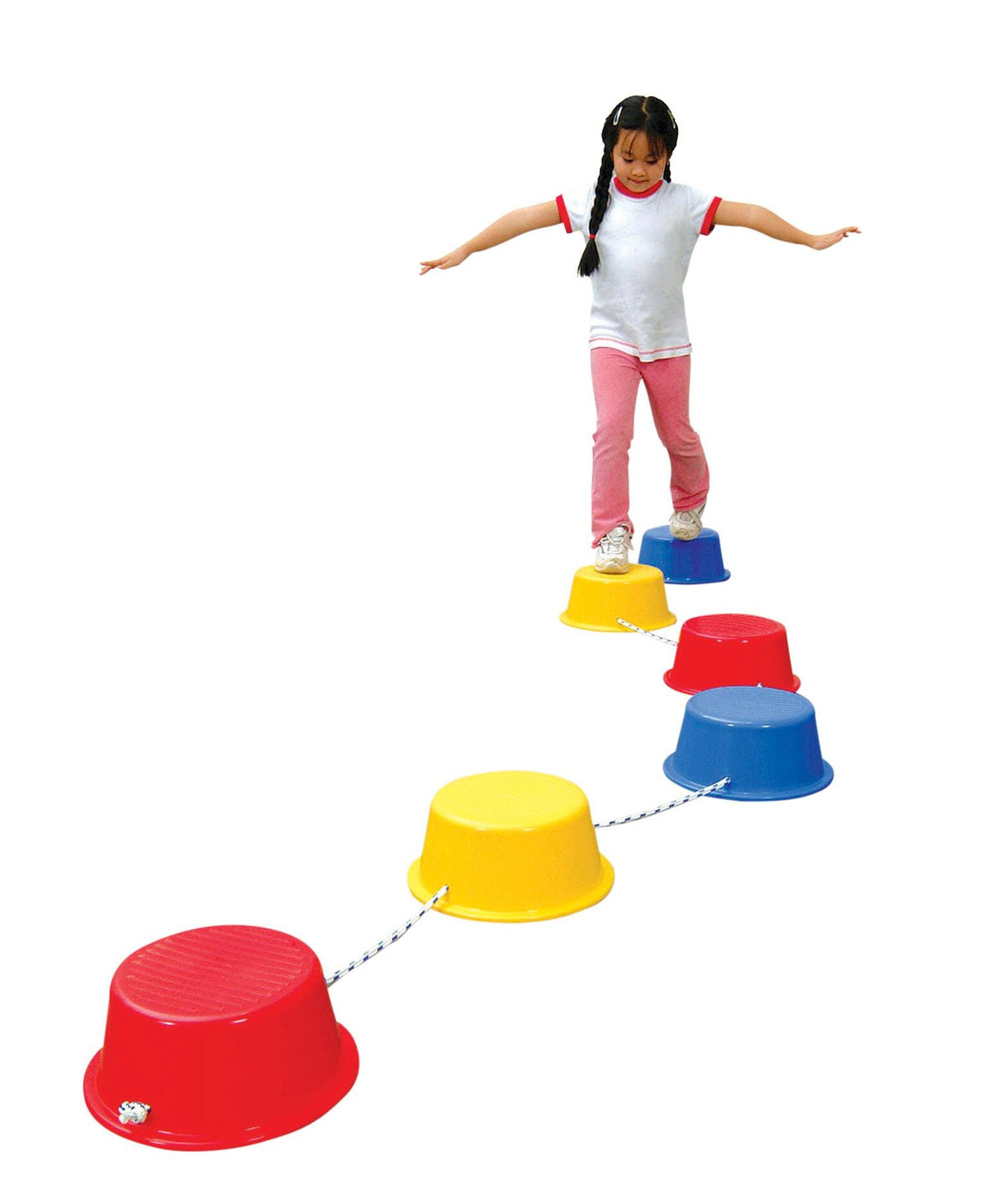 BUCKET PLASTIC STEP-A-STONES SET OF 6