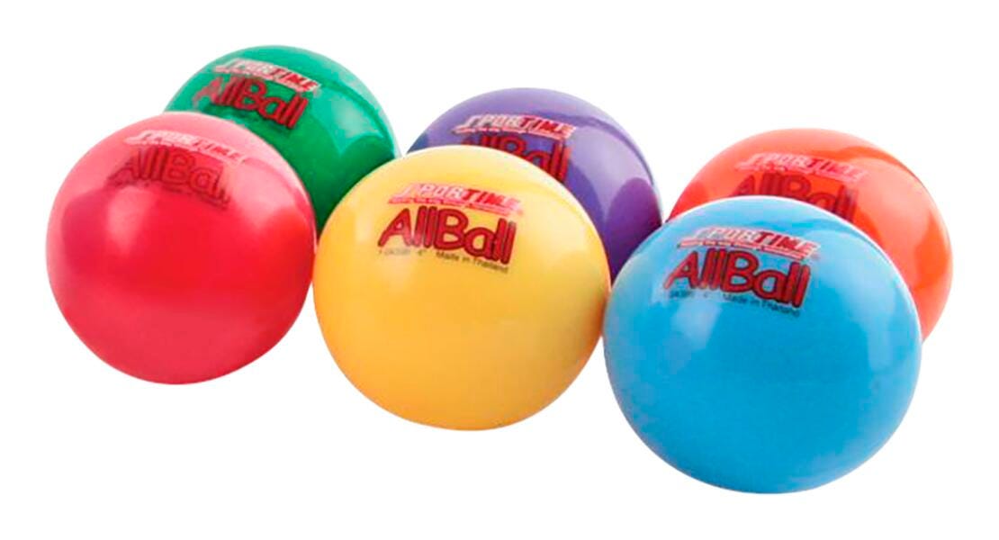 BALL INFLATABLE ALL BALL 4 INCH SET OF 6