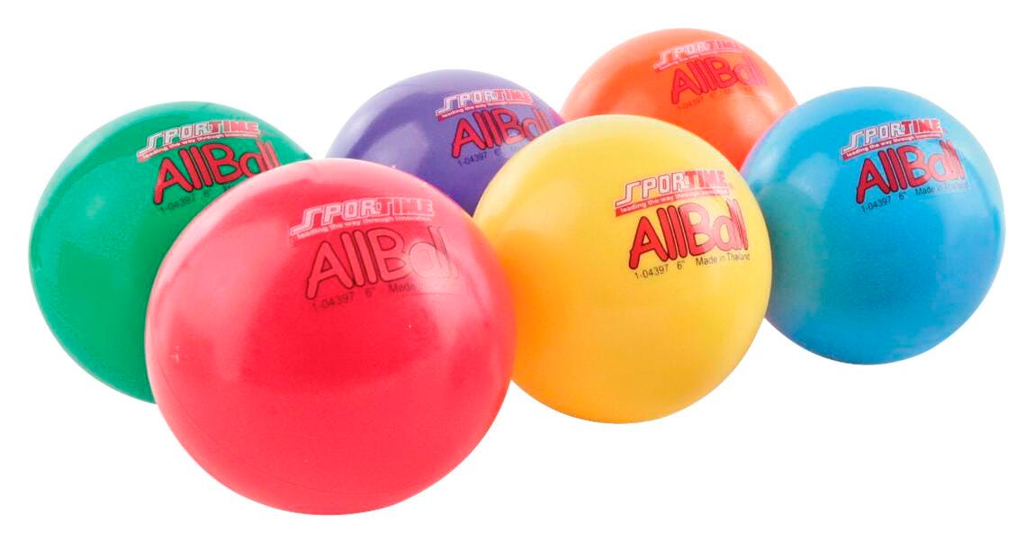 BALL INFLATABLE ALL BALL 6 INCH SET OF 6