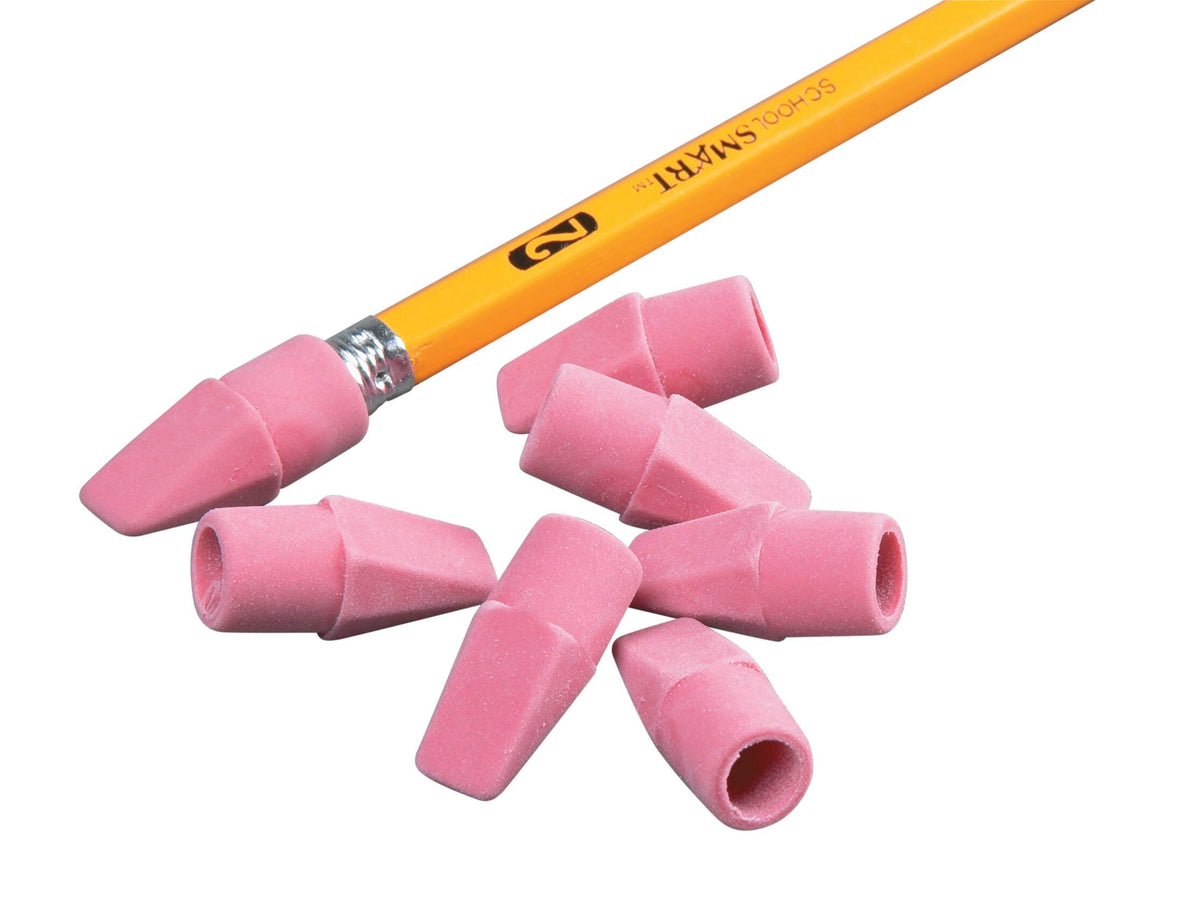 ERASER CAPS SCHOOL SMART PINK PK/144