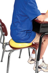 ABILITATIONS DISK COREDISK BEANBAG PELLET FILLED YELLOW