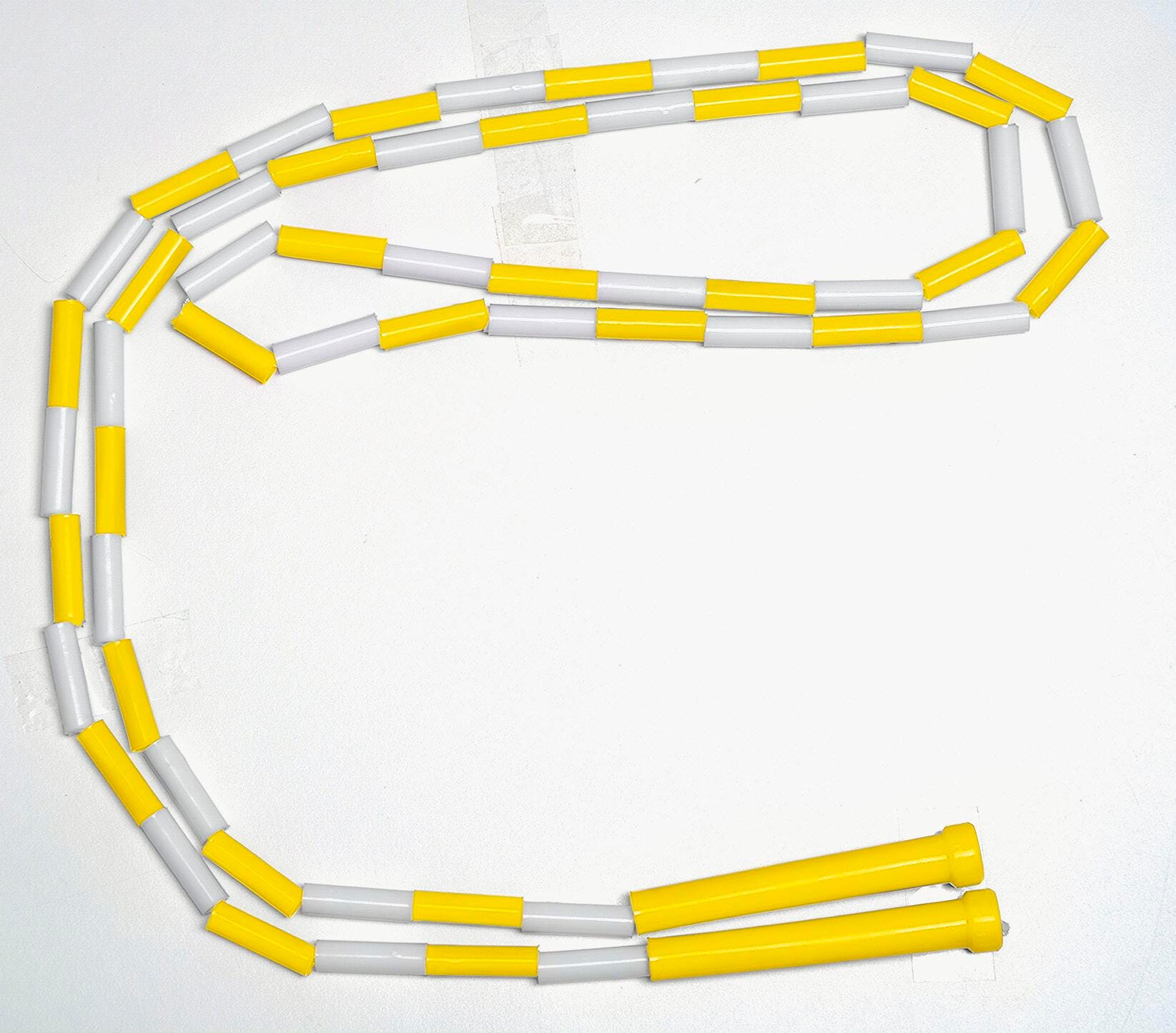 JUMP ROPE 8 FOOT PLASTIC LINK - SPORTIME - YELLOW