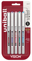 PACK PEN UNI ASSORTED SET OF 5