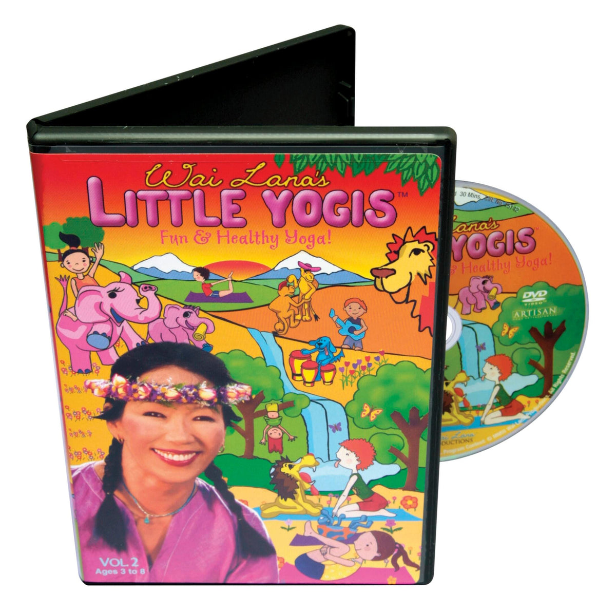 DVD YOGA LITTLE YOGIS VOL 2