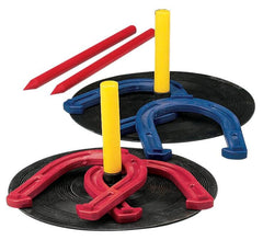 GAME HORSESHOES INDOOR/OUTDOOR RUBBER SET