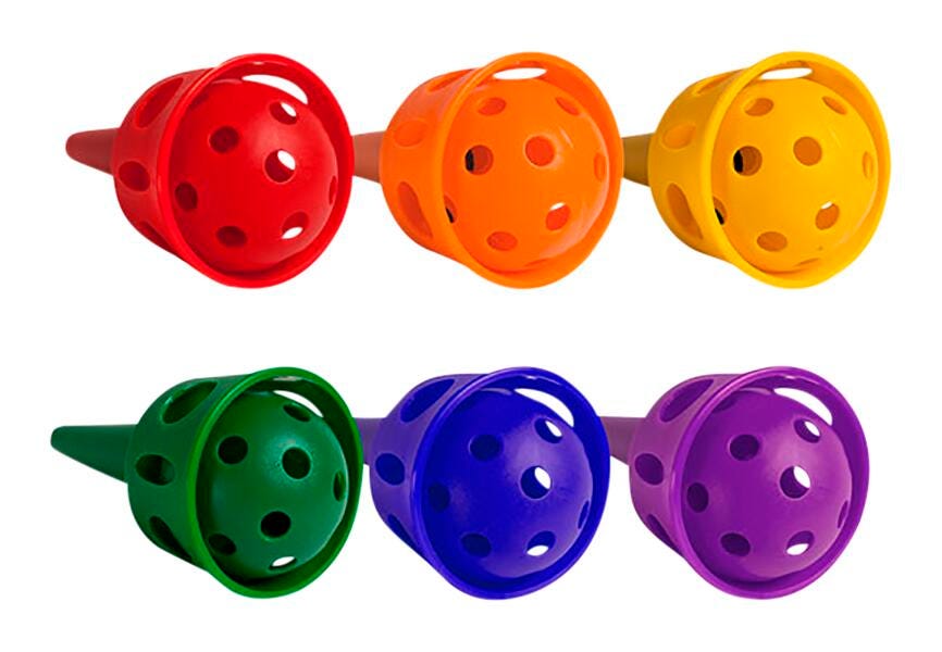 GAME CATCH-A-BALL ASSORTED COLORS SET OF 6