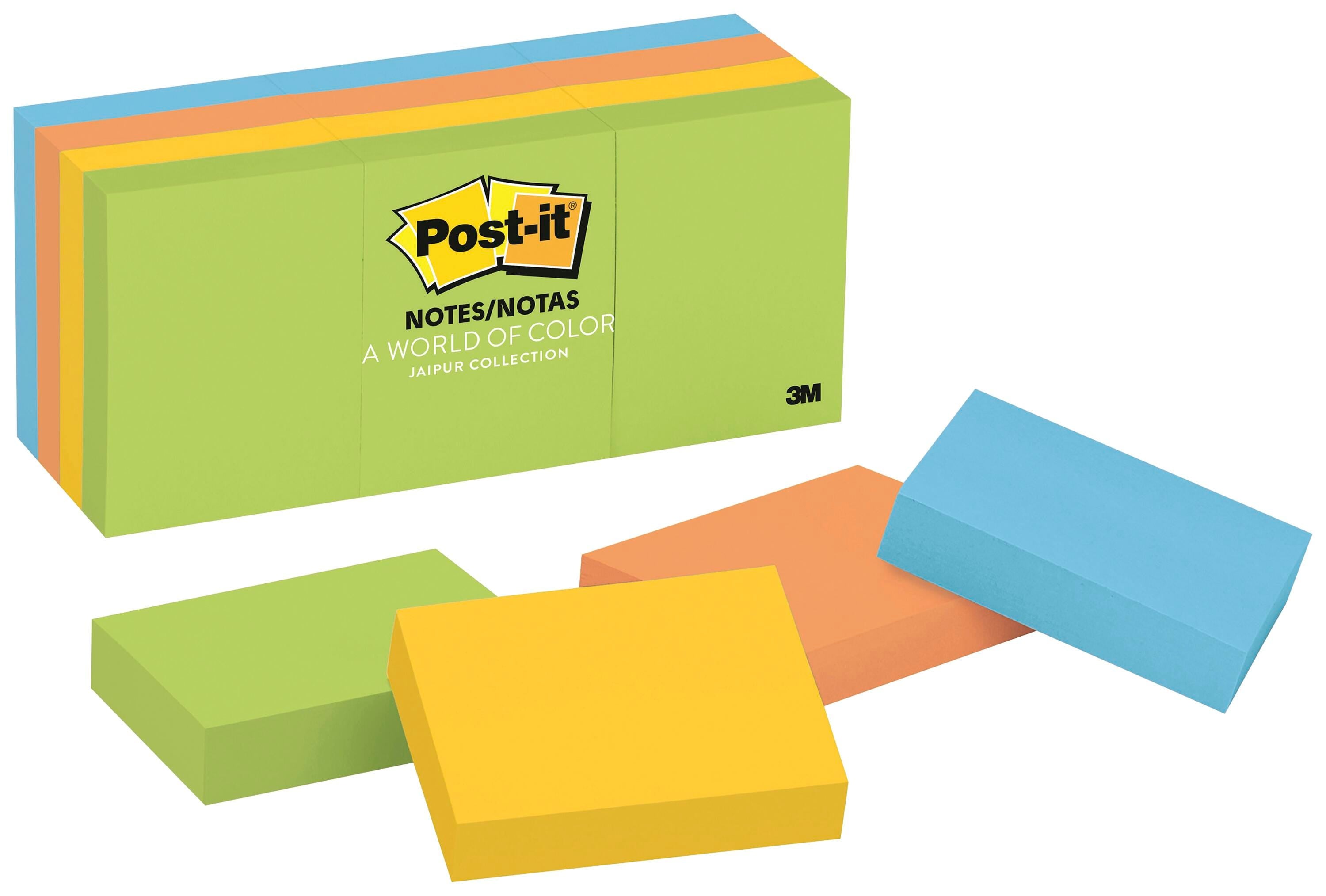NOTES POST-IT 1.5X2 ASSTD MMM653AU PK/12