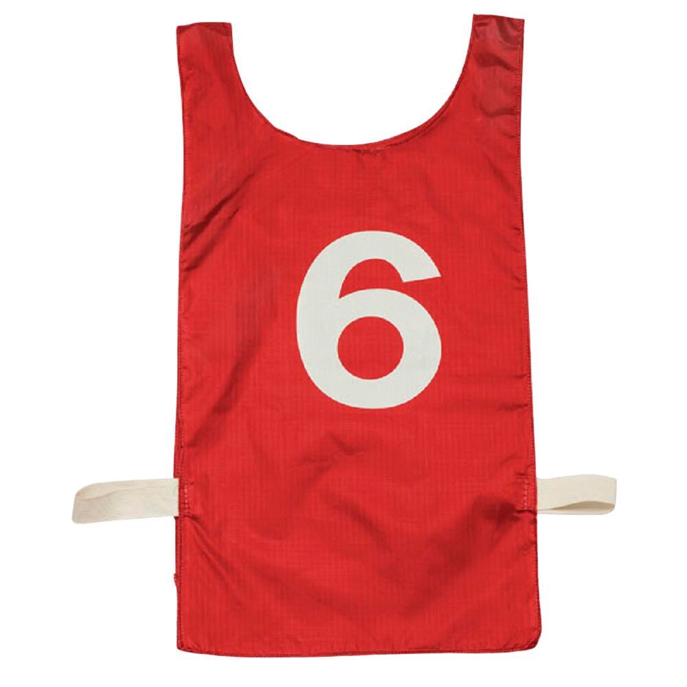 PINNIES NUMBERED RED SET OF 12