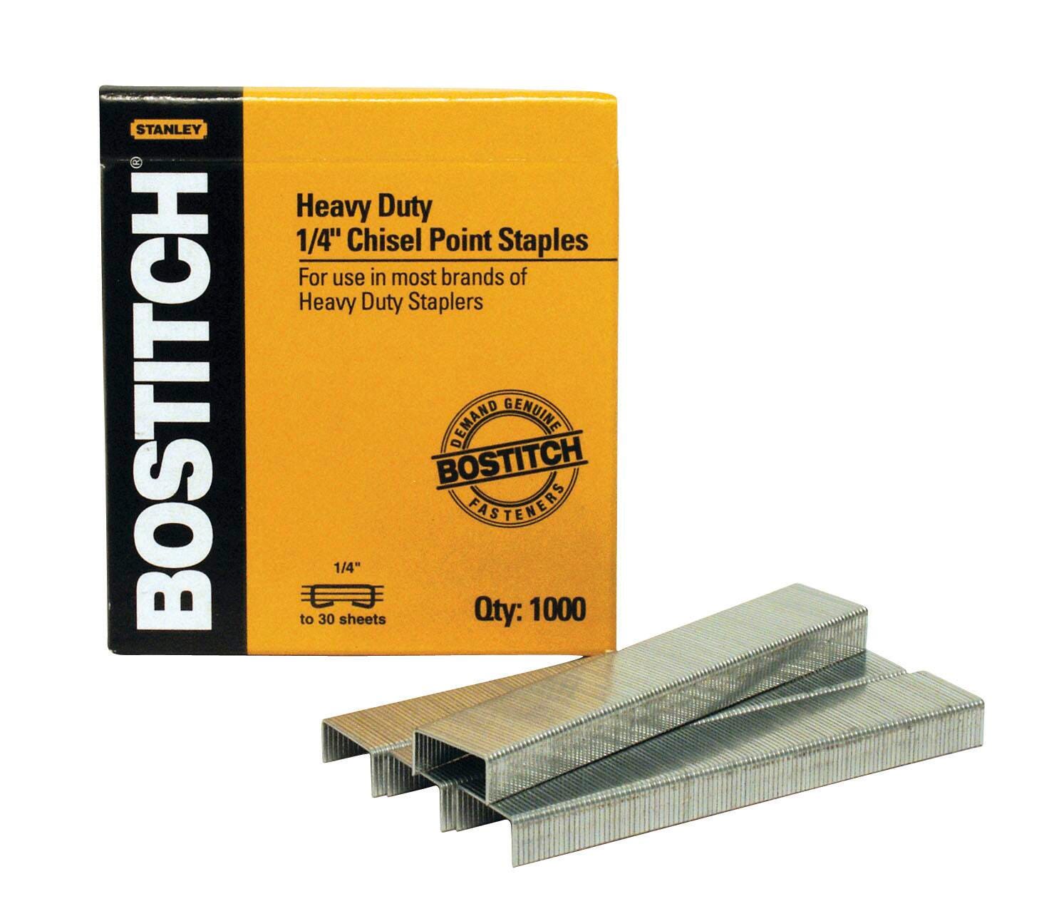 STAPLES SB35 HEAVY DUTY 1/4 LEG PACKOF 1000