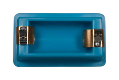 BATTERY HOLDER D-CELL W/FAHNESTOCK CLIPS