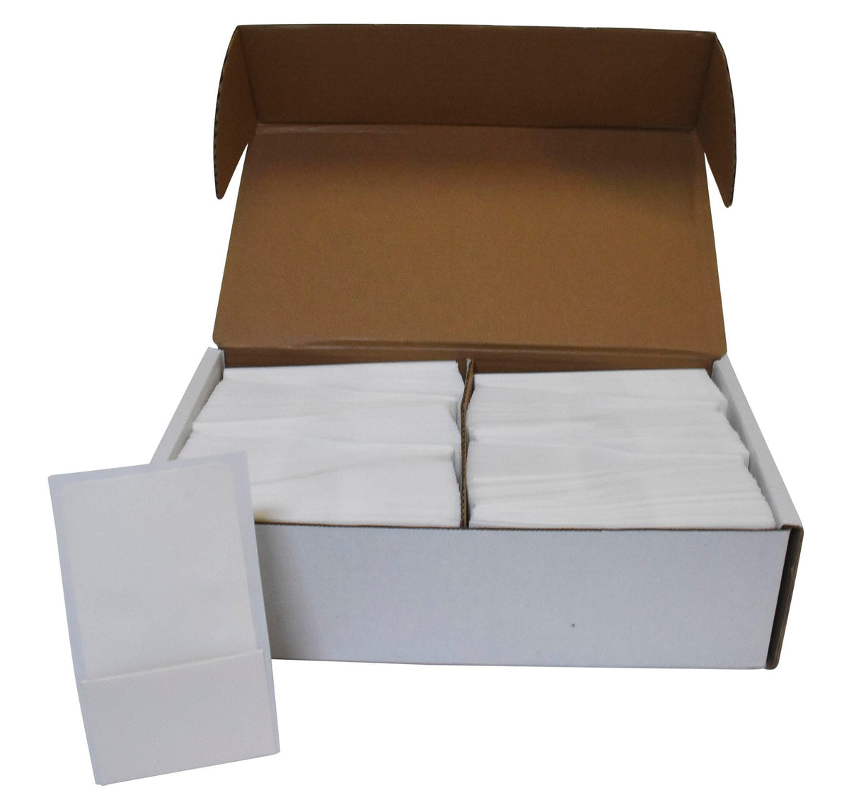 LIBRARY POCKETS PEEL AND PRESS HIGH BACK 6.25 IN PK OF 500