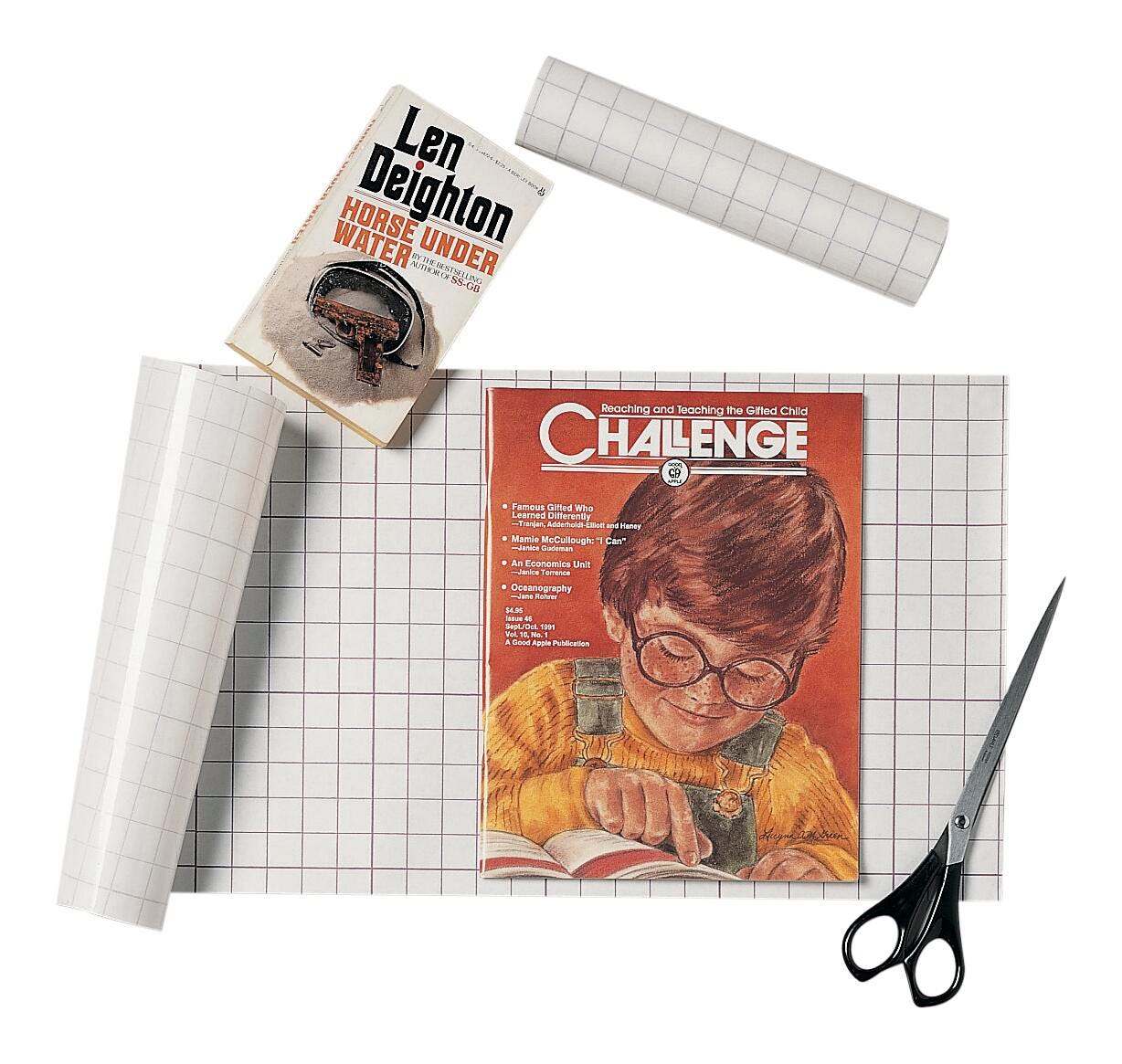 LAMINATING FILM GLOSS REPOSITIONABLE 18X400