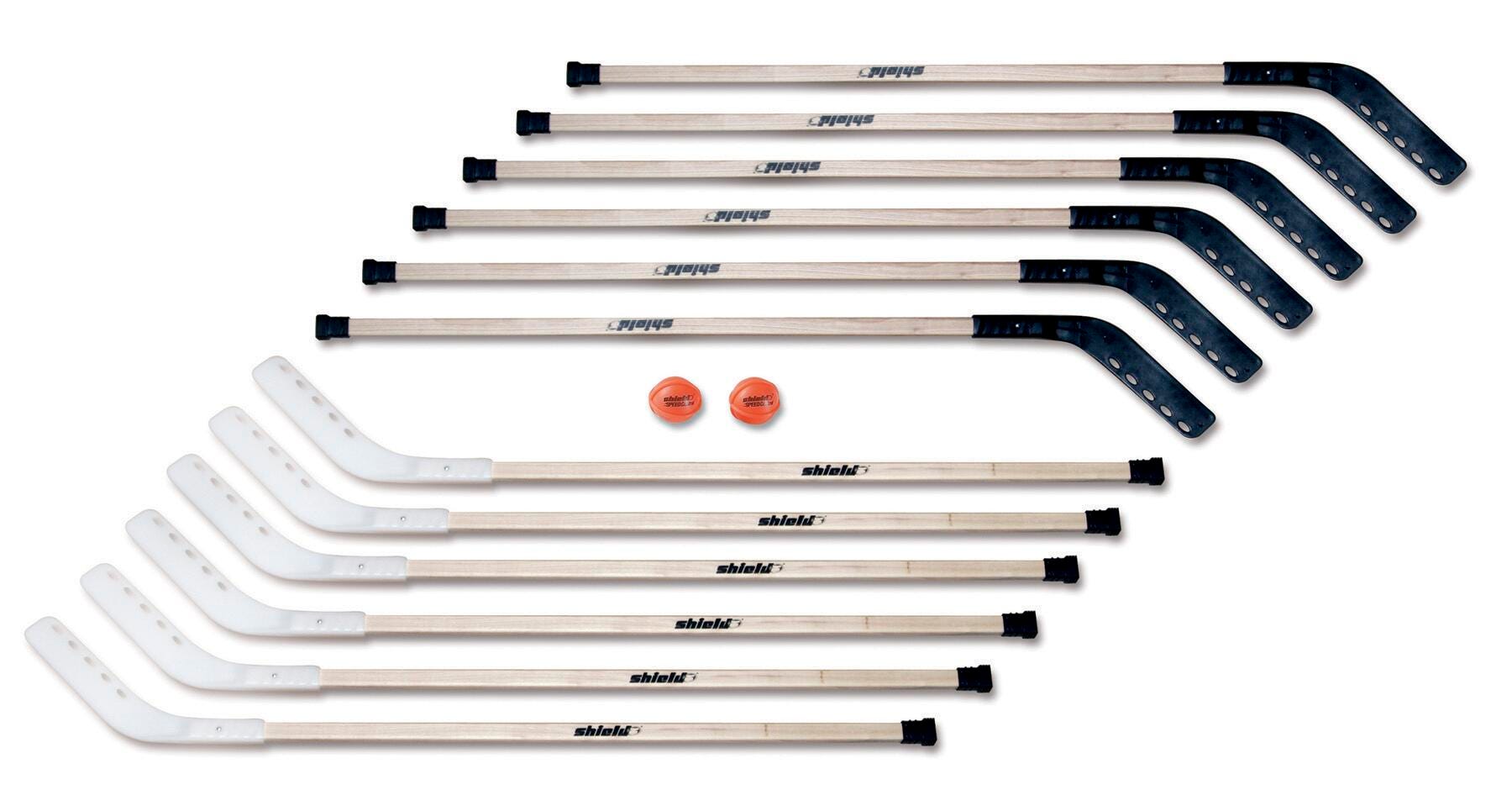 OUTDOOR HOCKEY SET MIDDLE SCHOOL 42 INCH WOOD