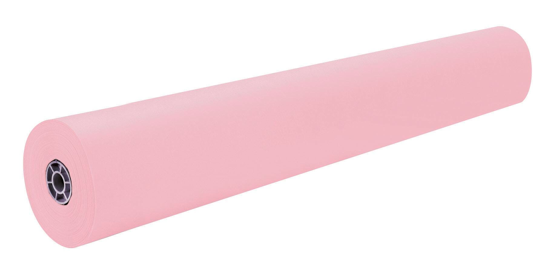 PAPER ROLL RAINBOW KRAFT 36 IN X 1000 FT PINK